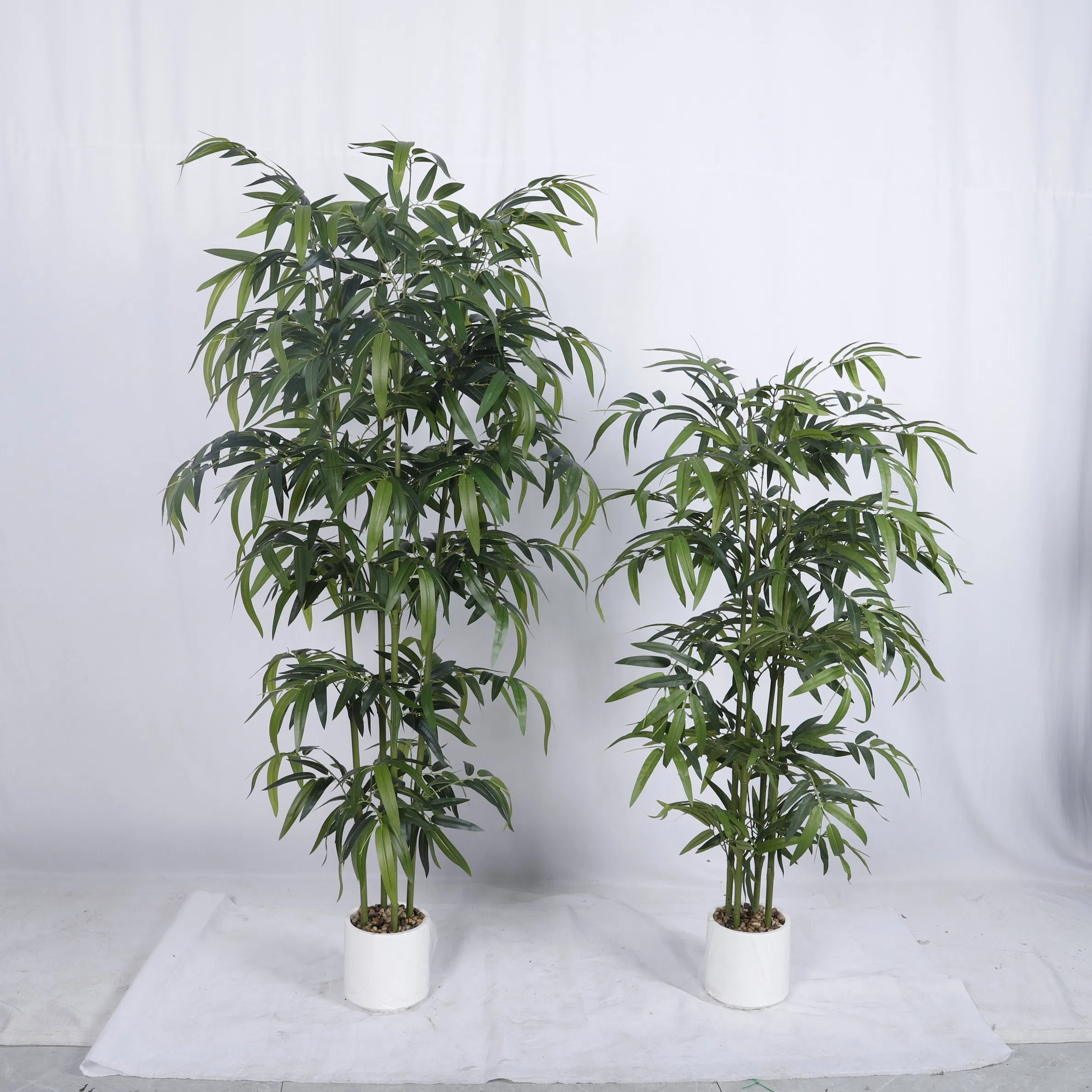 Artificial Bamboo Silk Leaf Tree