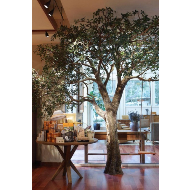 Custom Potted Faux Olive Tree