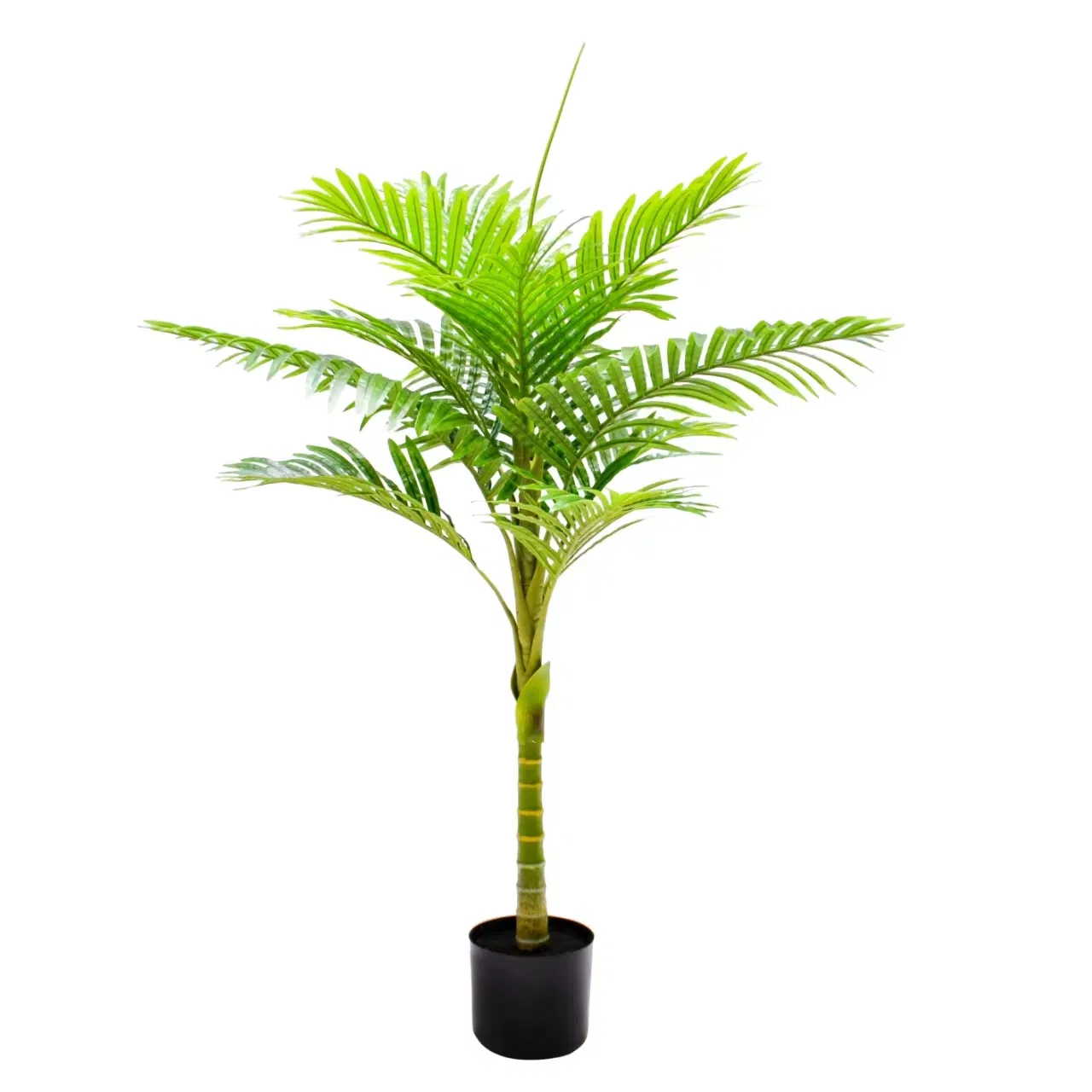 Plastic Palm Plant with Pot