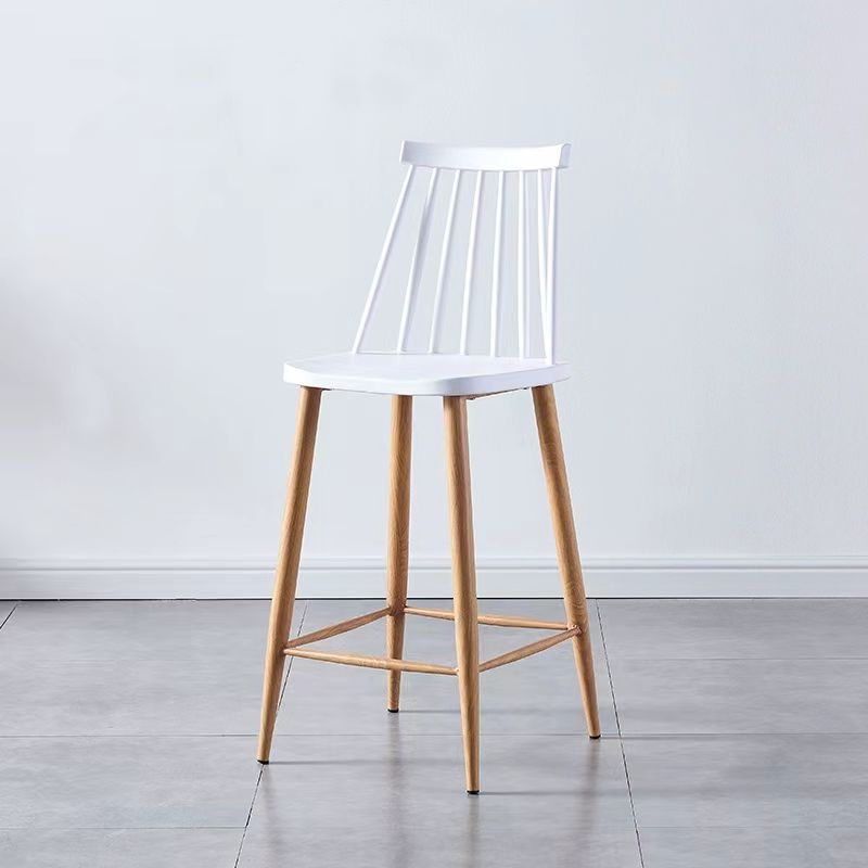 Ergonomic Wood Accent Bar Chair