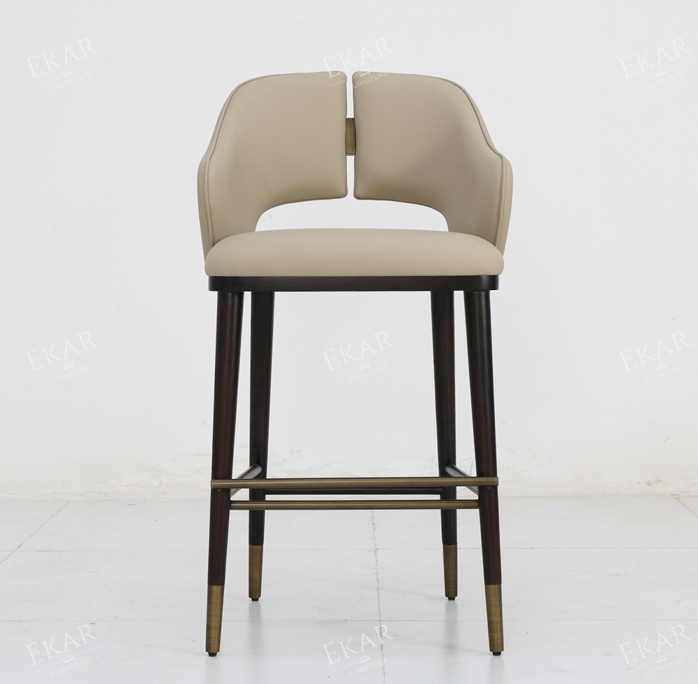 Luxury Wood Bar Stool