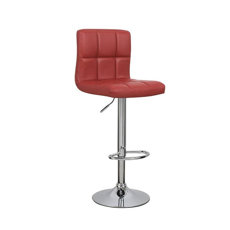 Modern Leather High Bar Stool