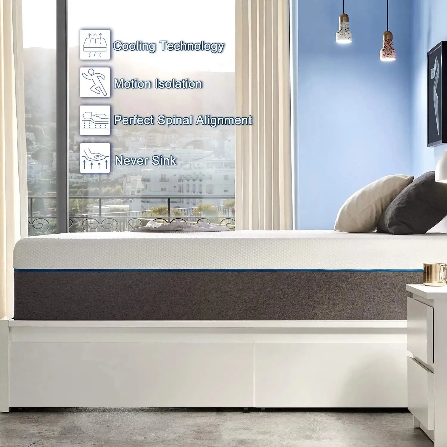 Bed in a Box Memory Foam Mattress