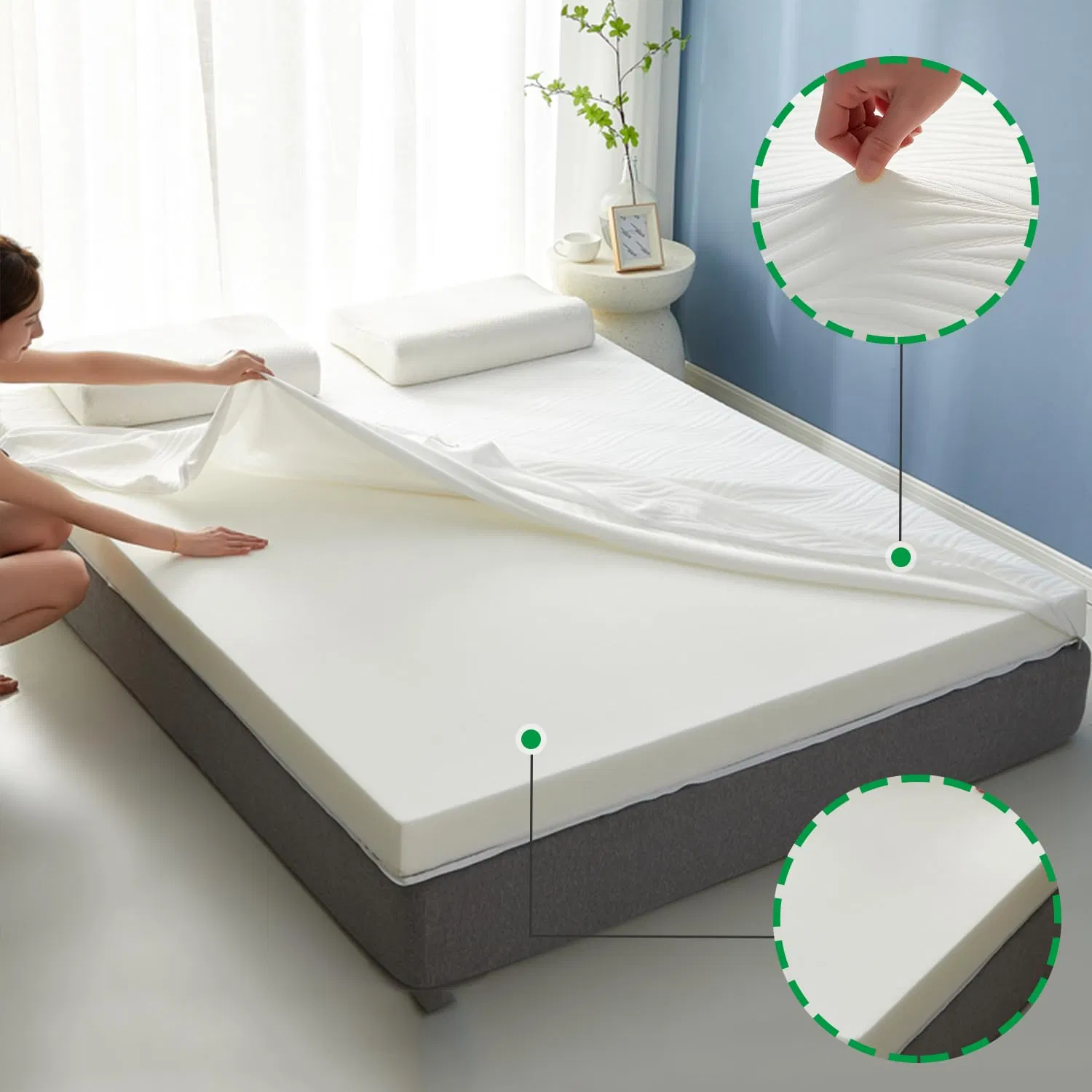 King Size Folding Foam Mattress