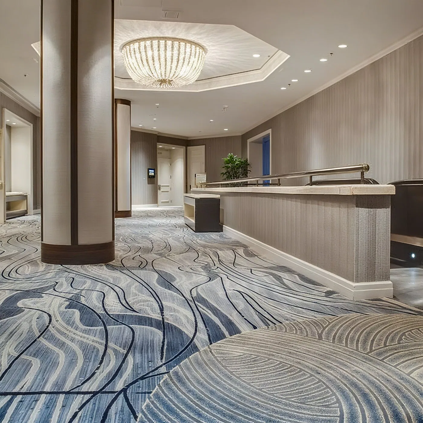 Fireproof Wool Axminster Carpet