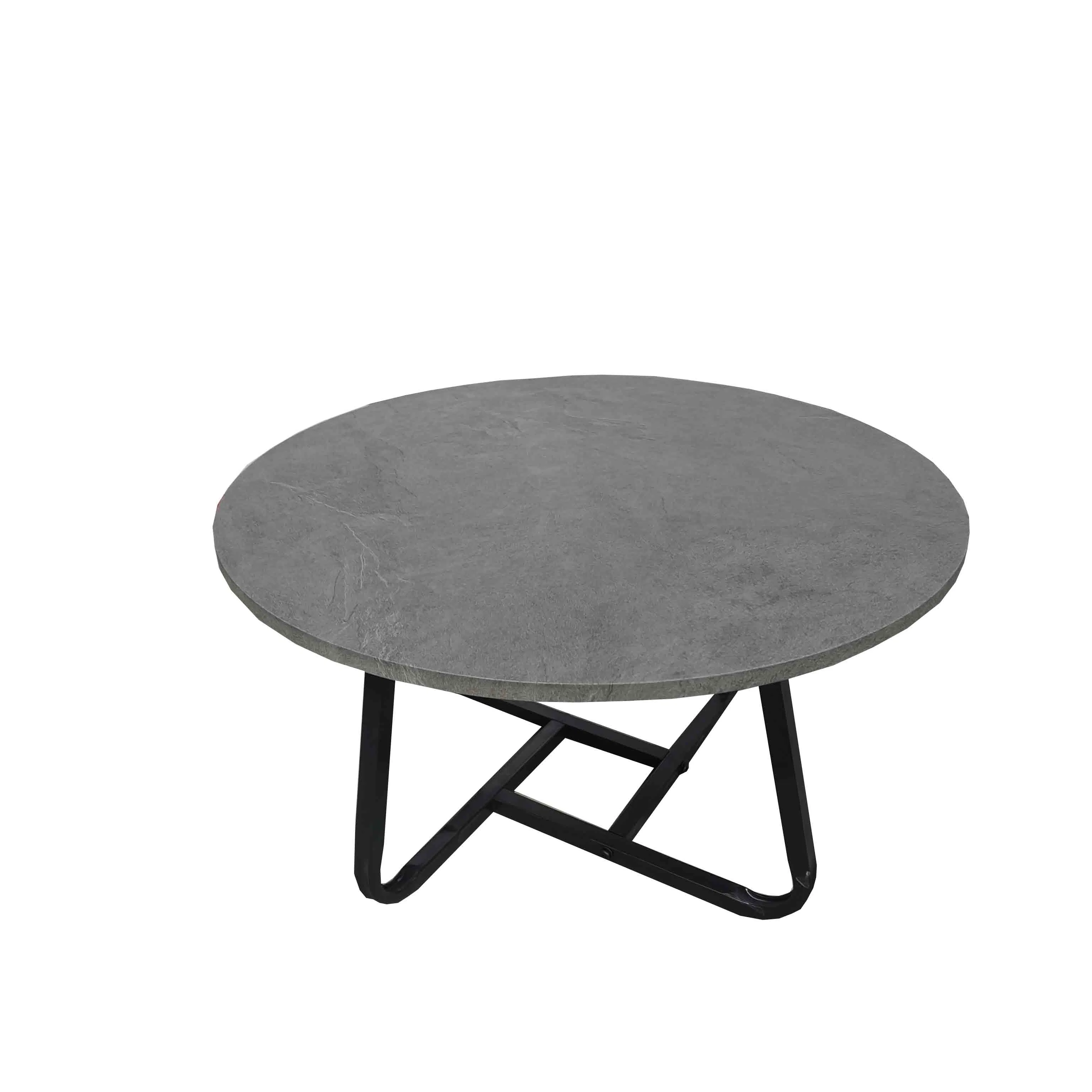 Oak Veneer Nature Wood Tea Table