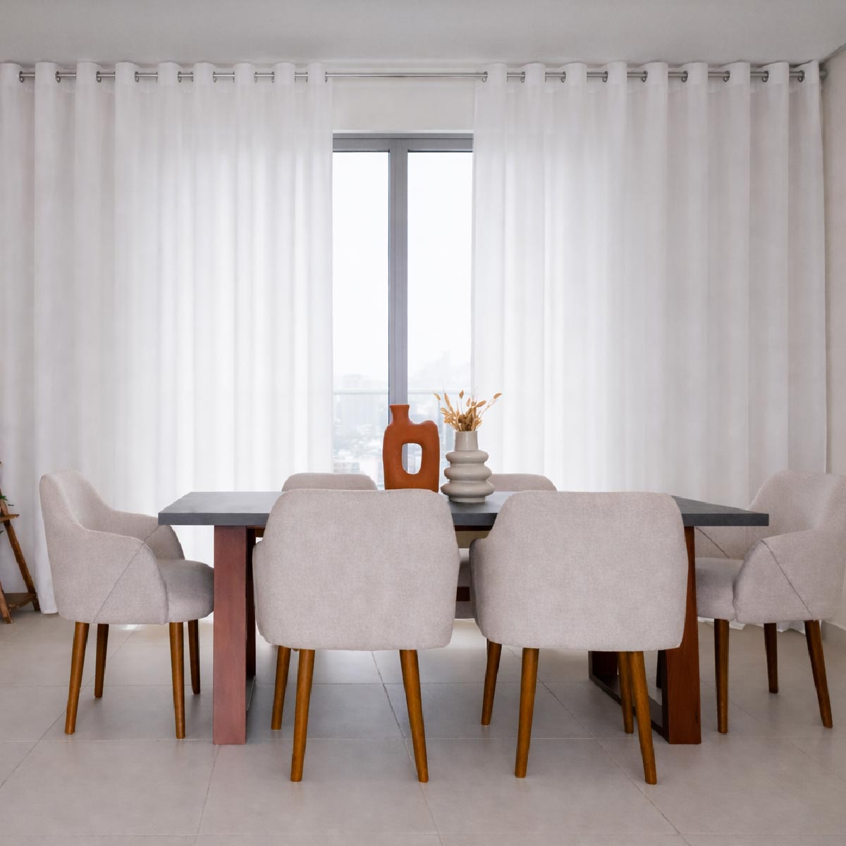 Sheer Eyelet Curtains