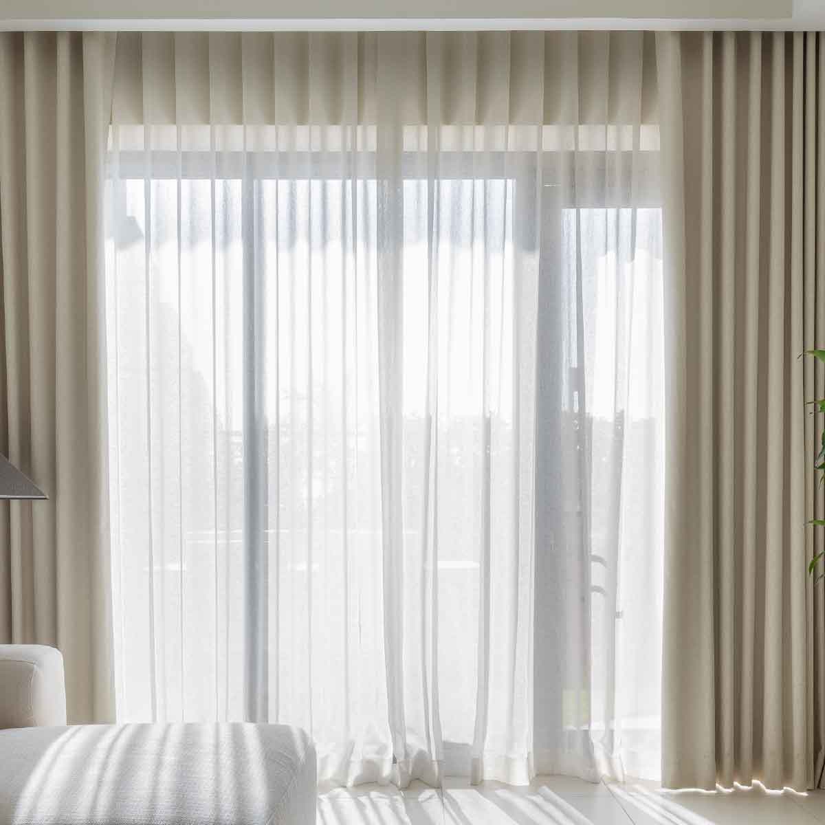 Wave Style Sheer and Blackout Curtains
