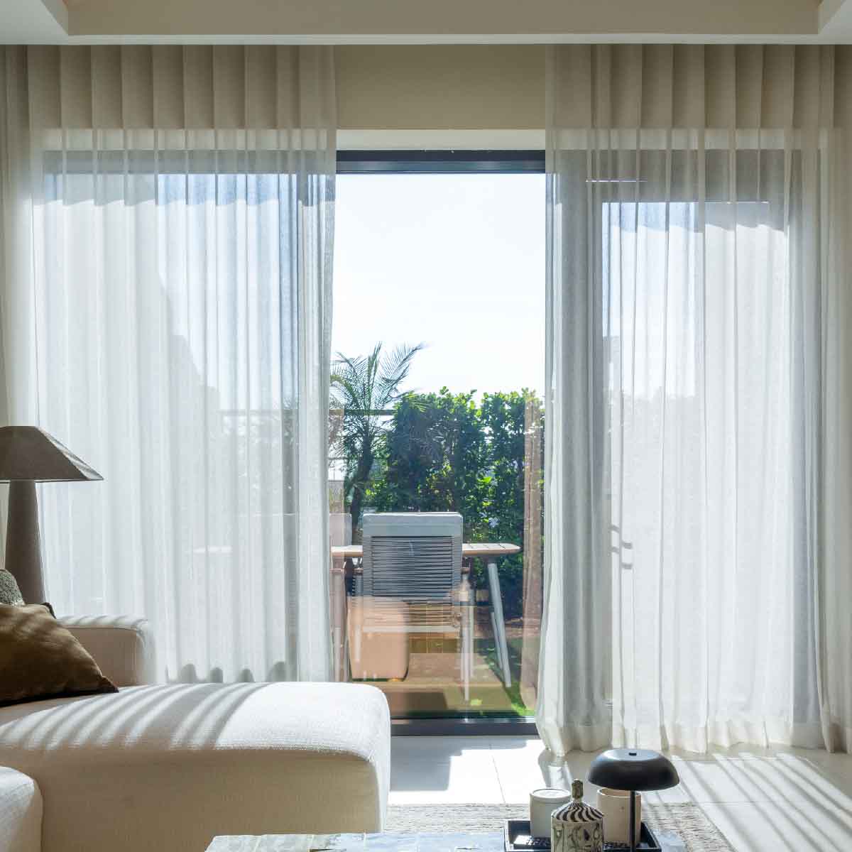 Wave Style Sheer Curtains