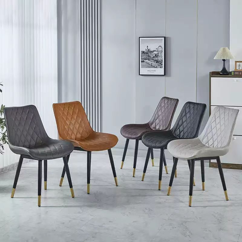 Velvet Upholstered Dining Chair