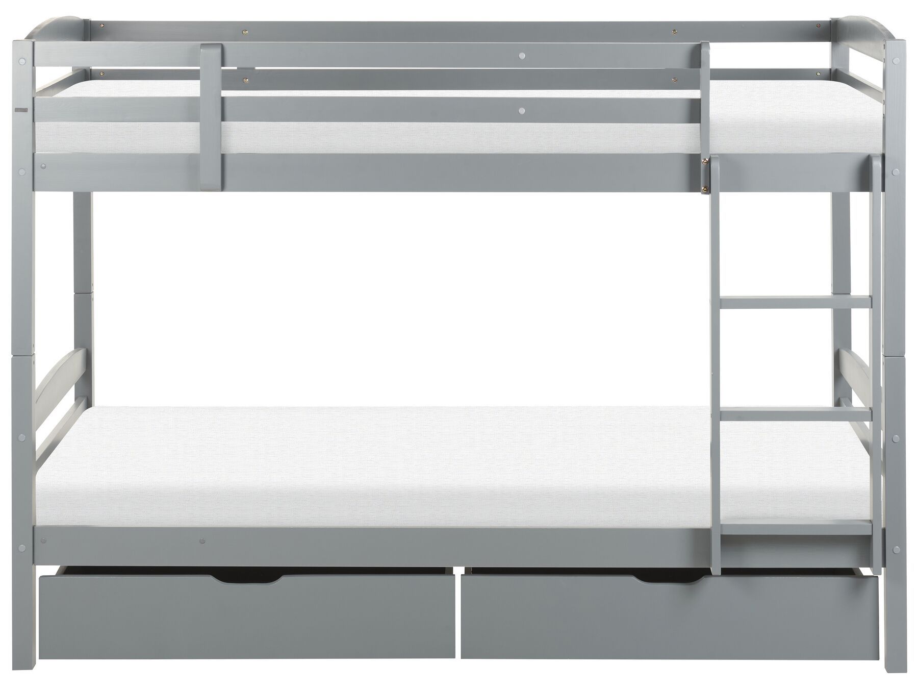 Pine Bunk Bed with Storage