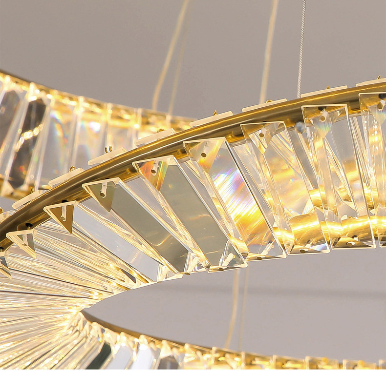 European Crystal Hotel Chandelier
