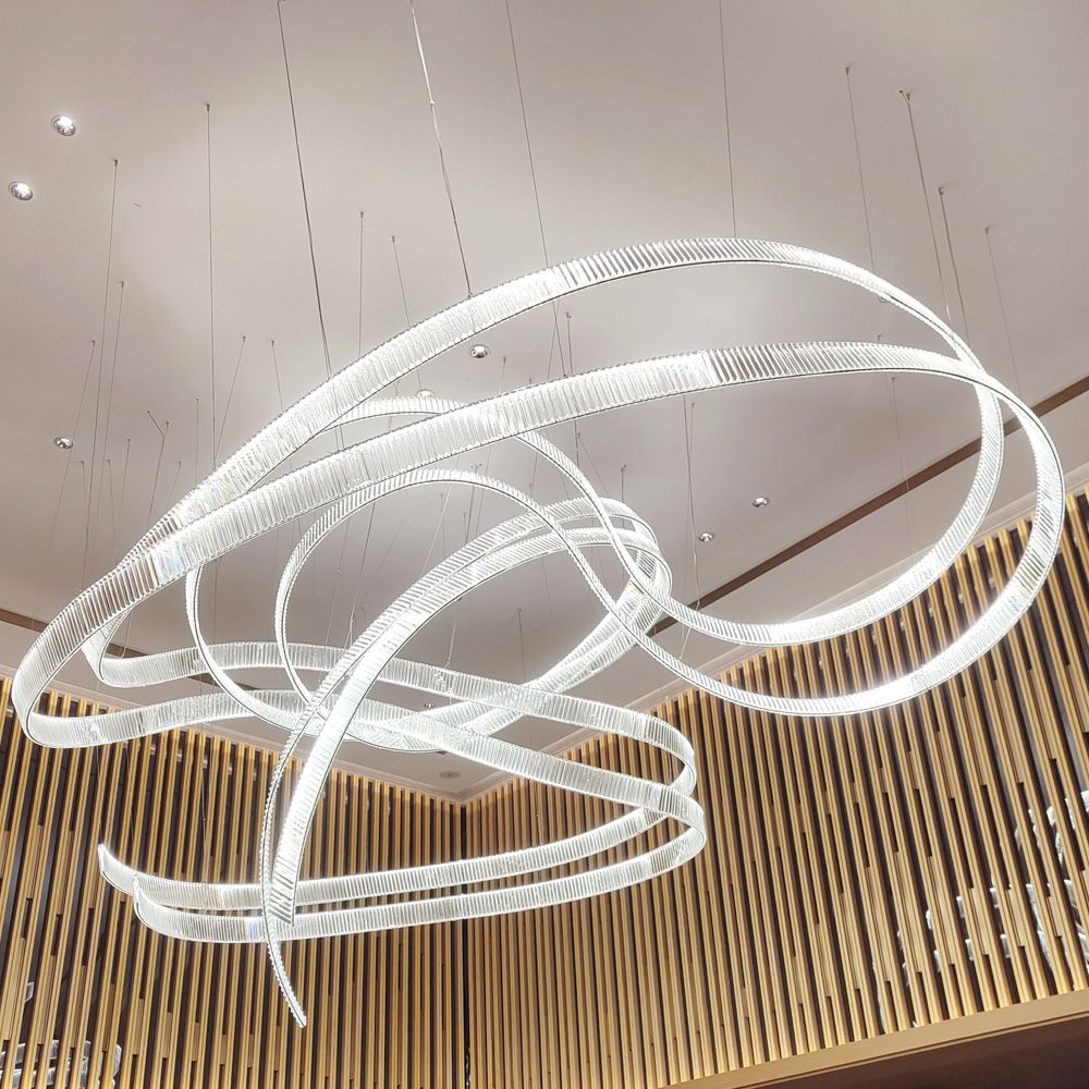 Glass Bubble Dining Chandelier