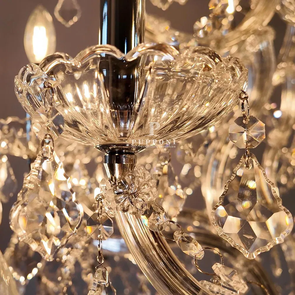 K9 Crystal Pendant Chandelier