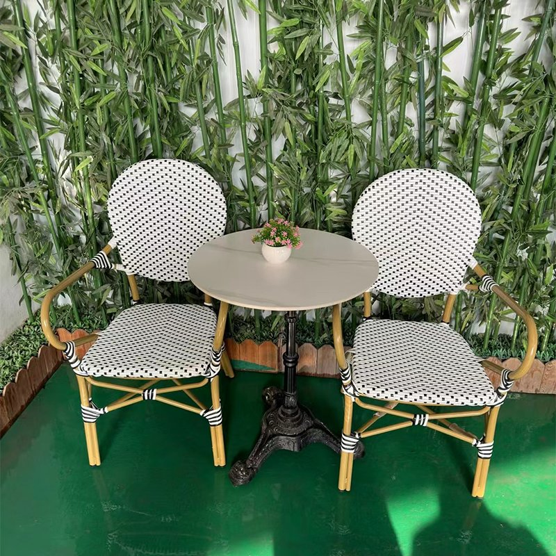 French Rattan Bistro Chair