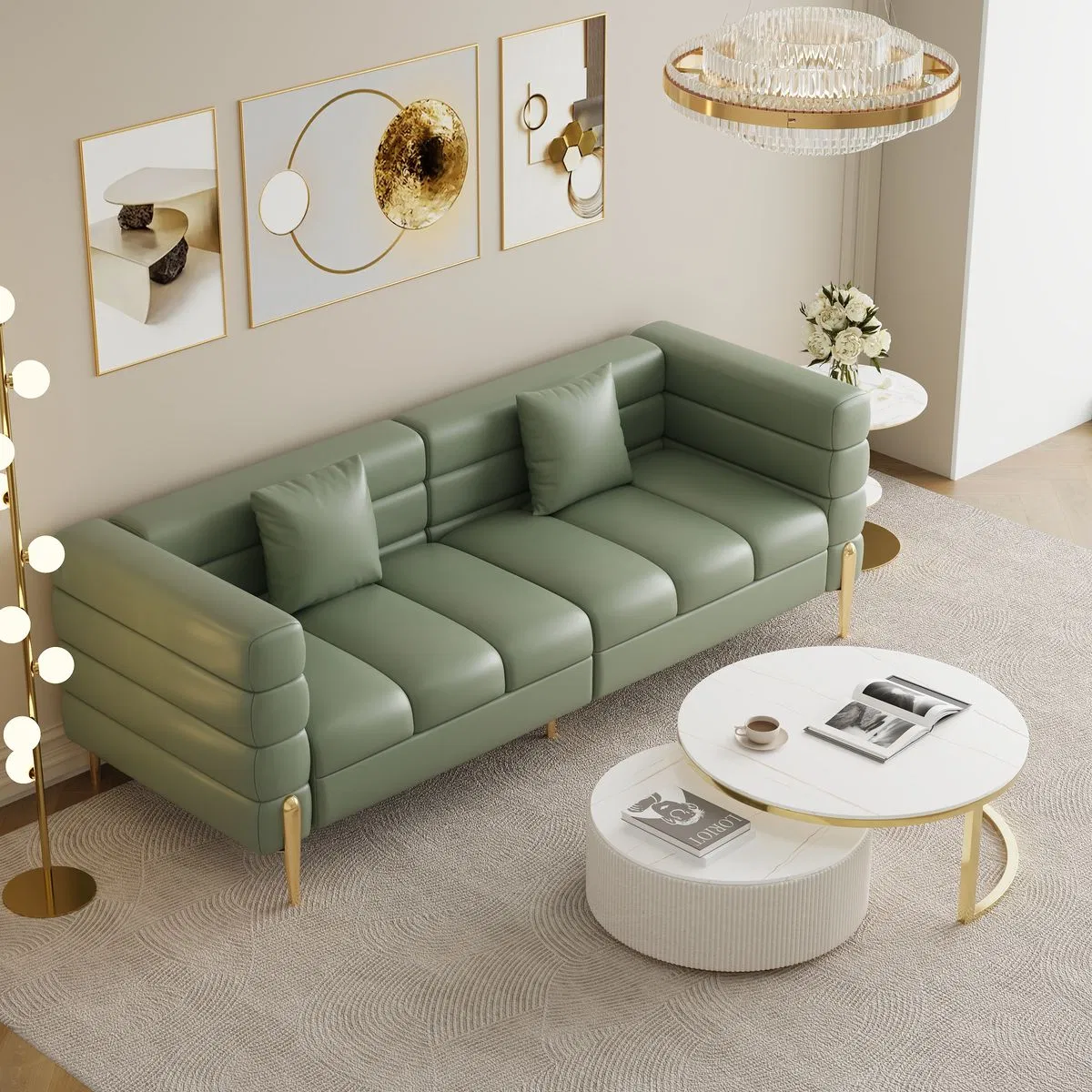 Contemporary Ergonomic Lounge Sofa