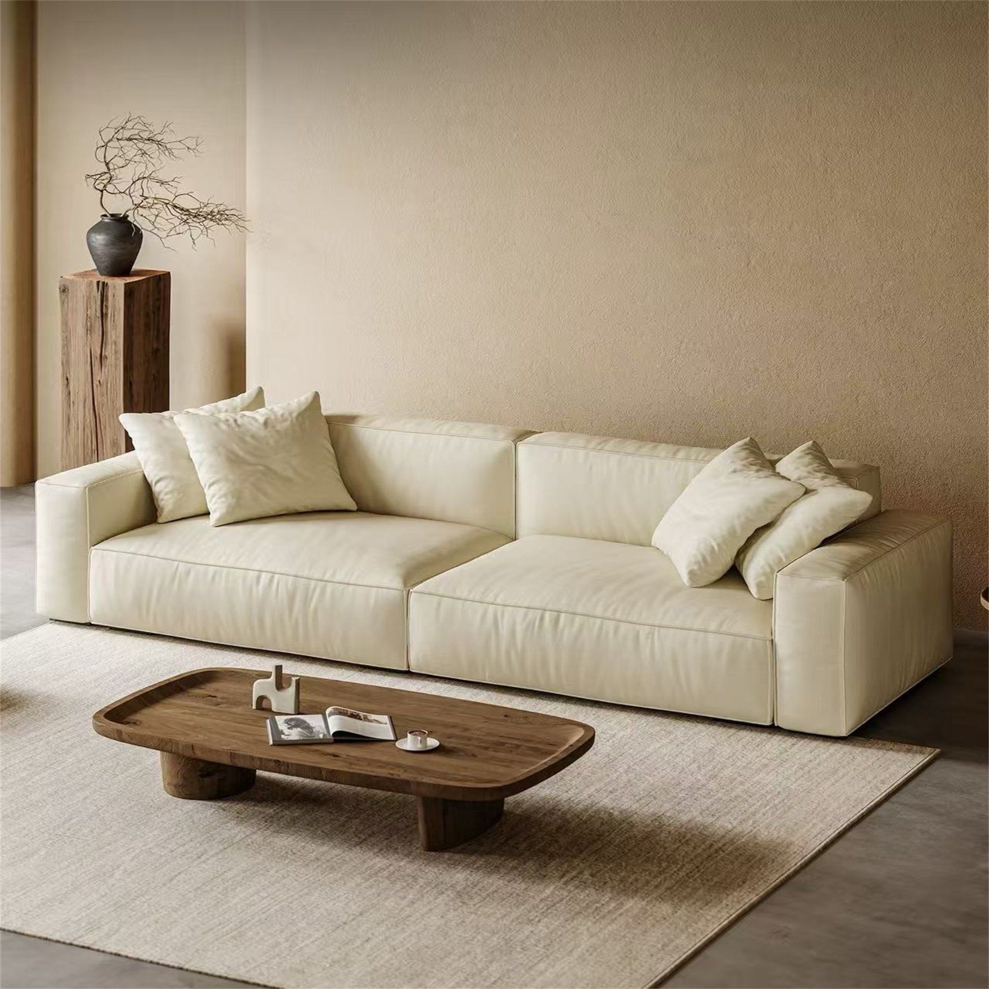Nordic Minimalist Tofu Sofa