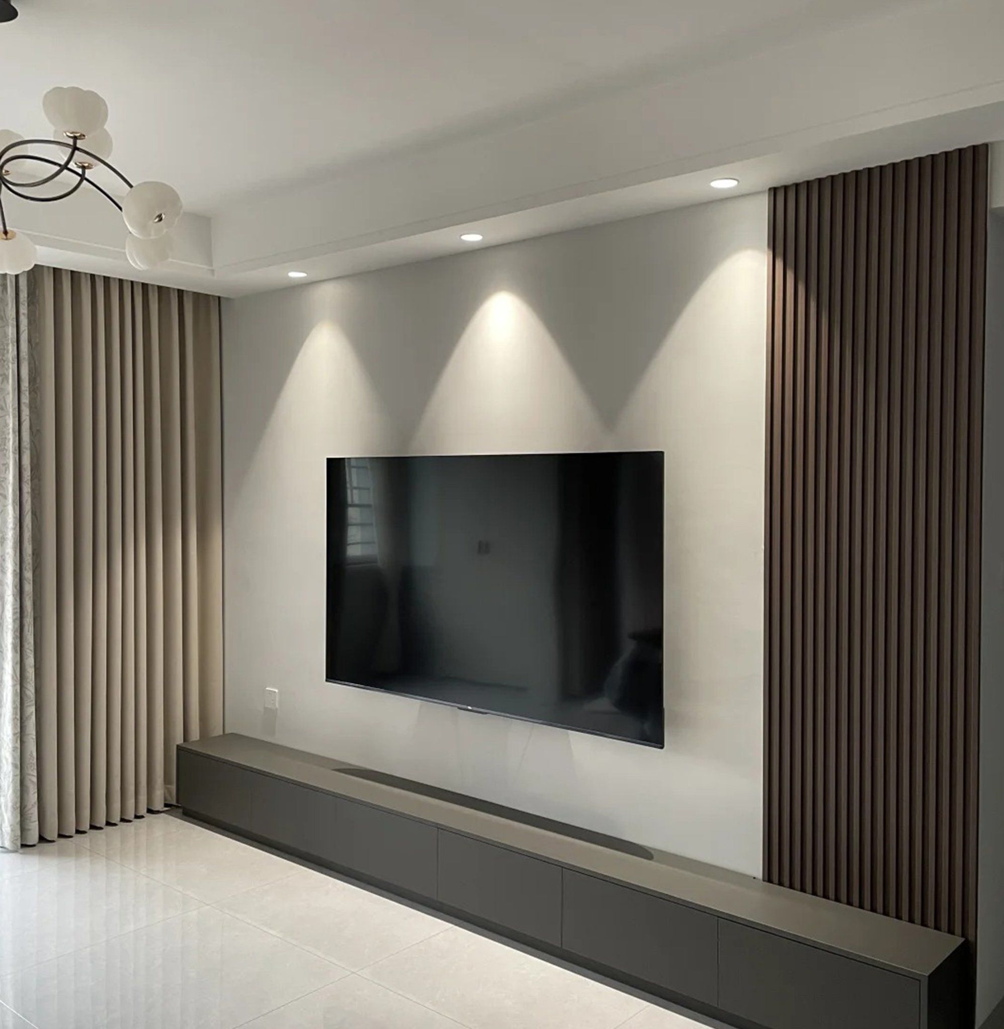 3D Fluted WPC Grille Board