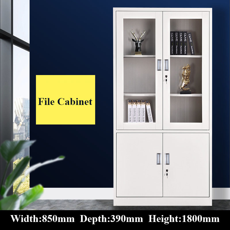 Four Door Lockable Steel Cupboard