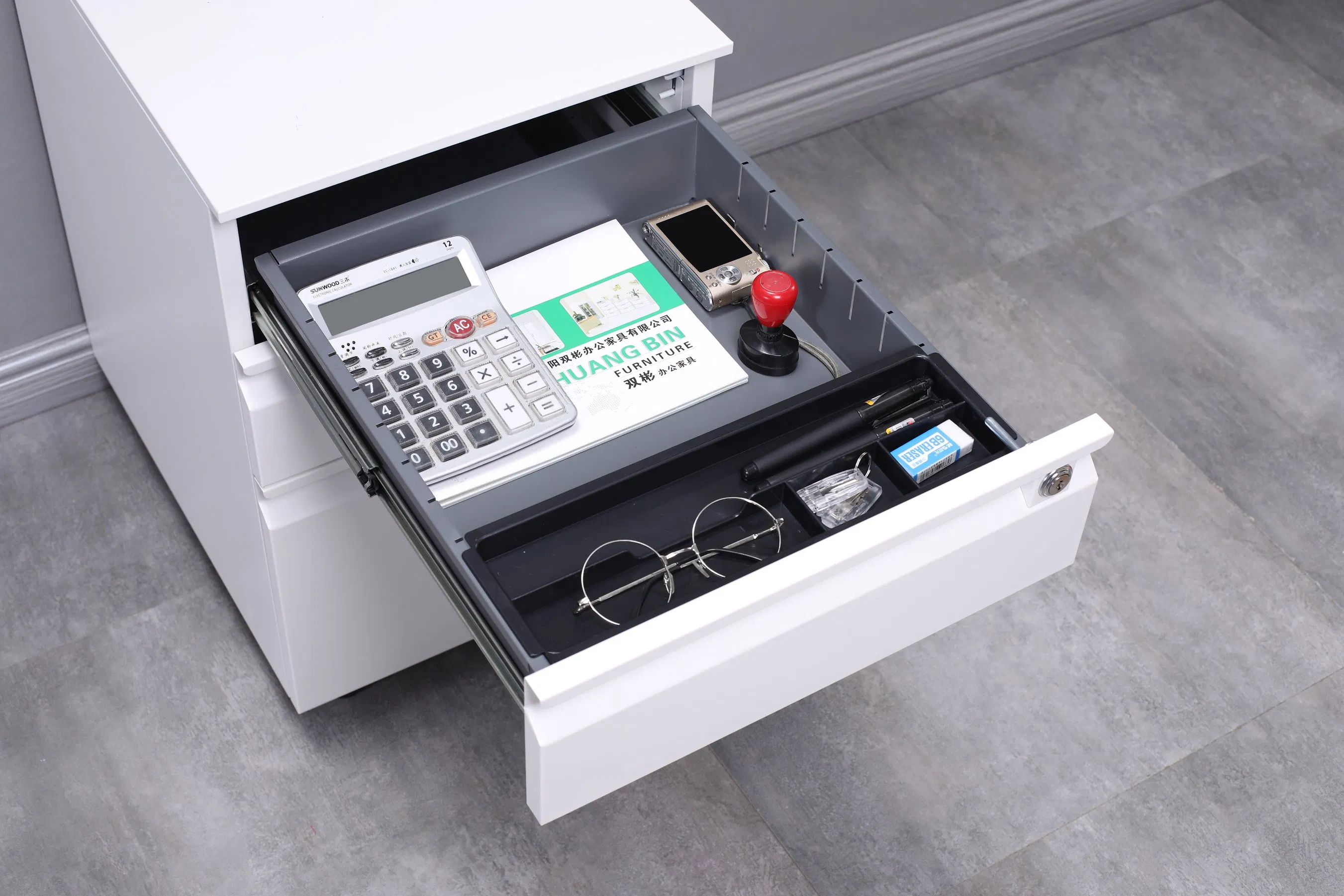 Mobile Steel Filing Cabinet